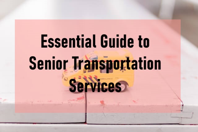Essential Guide to Senior Transportation Services